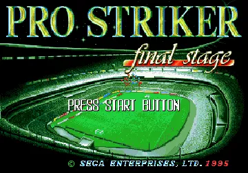 Pro Striker Final Stage (Japan) screen shot title